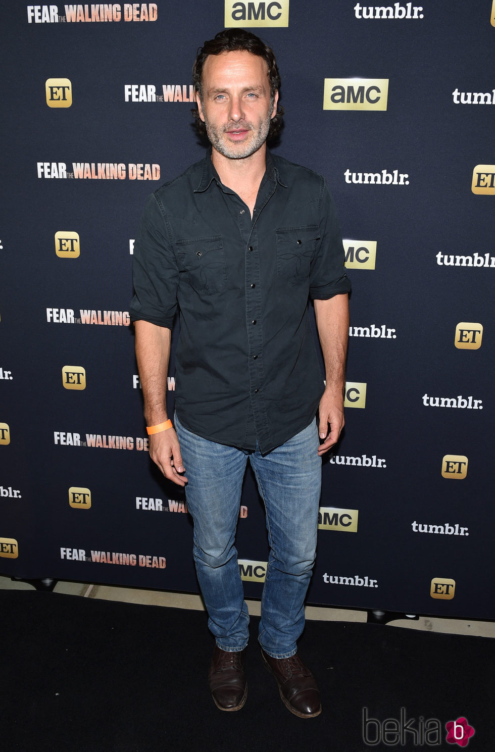 Andrew Lincoln durante la Comic-Con 2015