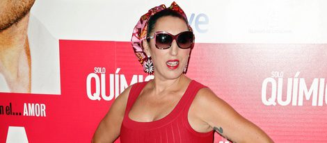 Rossy de Palma en el estreno de 'Solo Química'