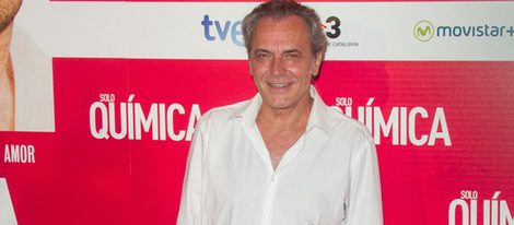 José Coronado en el estreno de 'Solo Química'