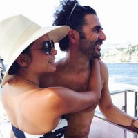 Eva Longoria con su chico Jose Antonio Baston en Capri