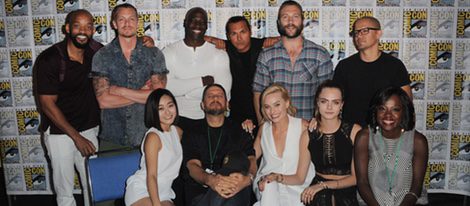 Elenco 'Escuadrón Suicida' en la Comic-Con