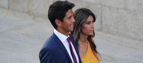 Ana Boyer y Fernando Verdasco en la boda de Alba Carrillo y Feliciano López