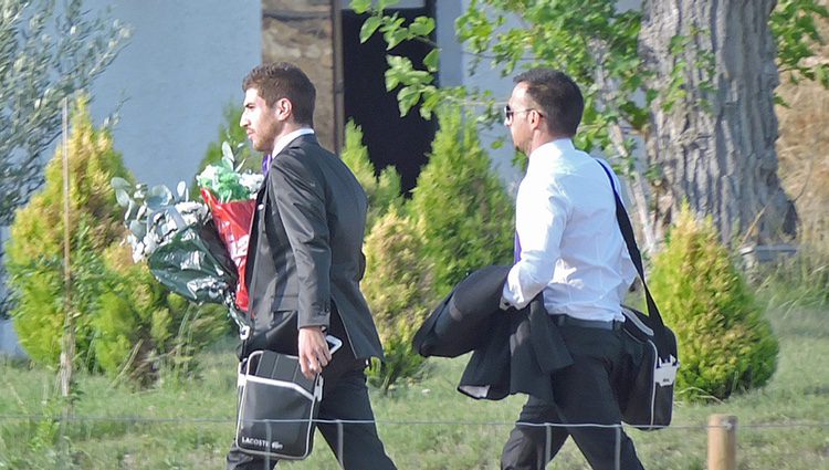 Alejandro Amenábar y David Blanco en su boda