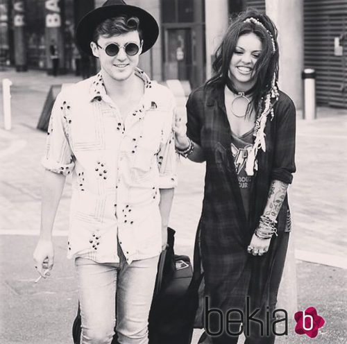 Jesy Nelson, de Little Mix, y su novio Jake Roche