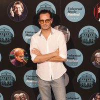 El actor Asier Etxeandía en el concierto de Elton John