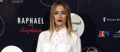 Blanca Suárez en el concierto de Raphael en Madrid