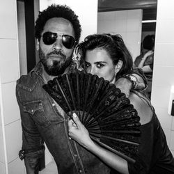 Penélope Cruz y Lenny Kravitz en el Startlite de Marbella