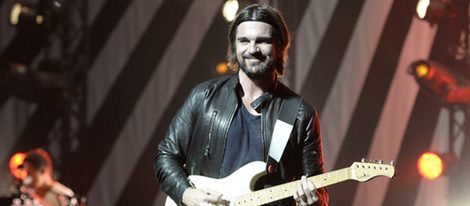 Juanes durante su concierto en el Teatro Real de Madrid