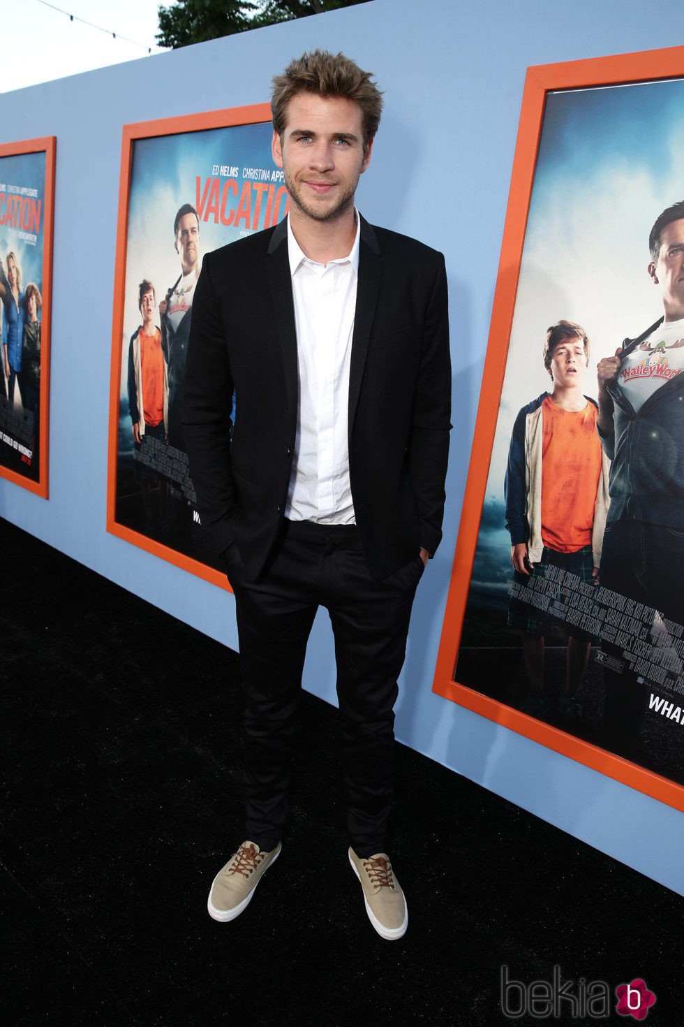 Liam Hemsworth en el estreno de 'Vacation' en Los Angeles