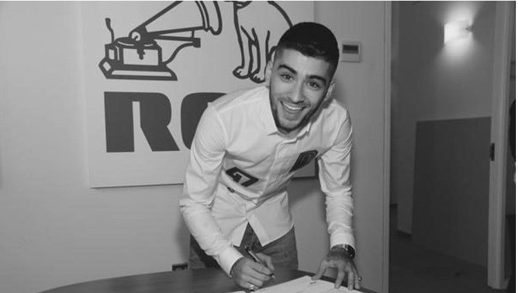 Zayn Malik firma un contrato discográfico como solista con RCA