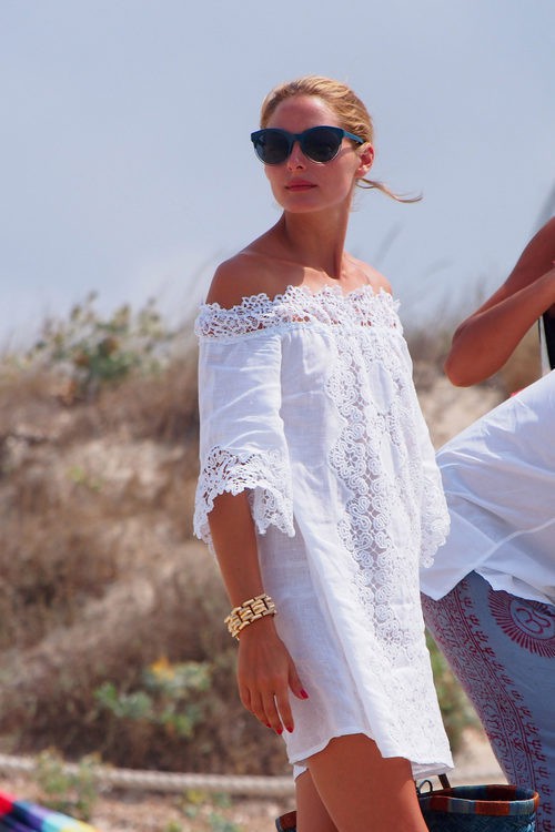 Olivia Palermo durante sus vacaciones en Formentera