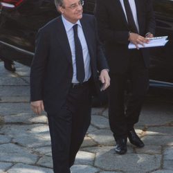 Florentino Pérez en la boda de Jorge Mendes y Sandra Barbosa