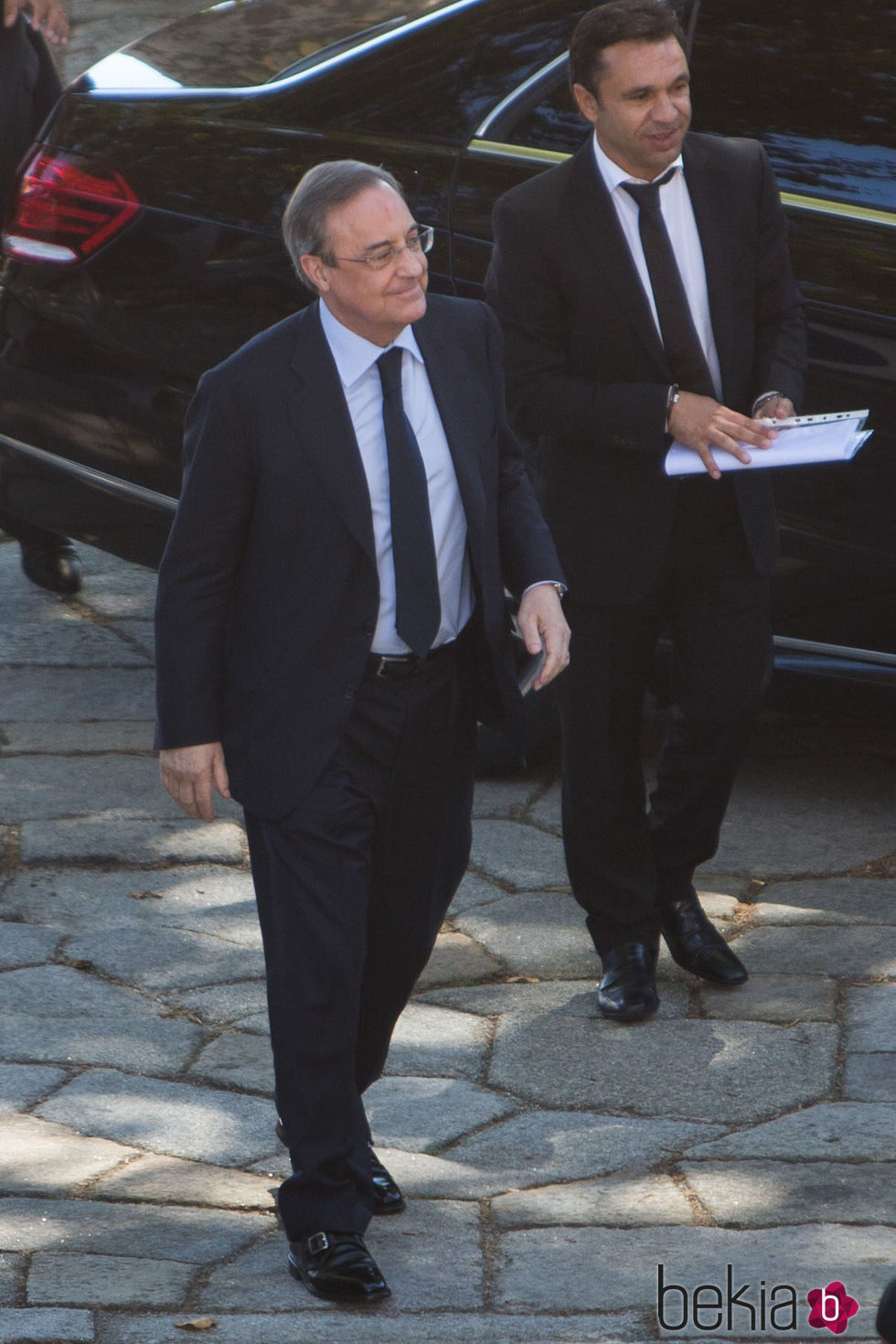 Florentino Pérez en la boda de Jorge Mendes y Sandra Barbosa