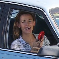 Jennifer Garner, sonriente en el rodaje de 'Miracles From Heaven'