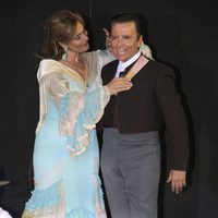 José Ortega Cano y Ana María Aldón en un desfile benéfico en el Puerto de Santa María