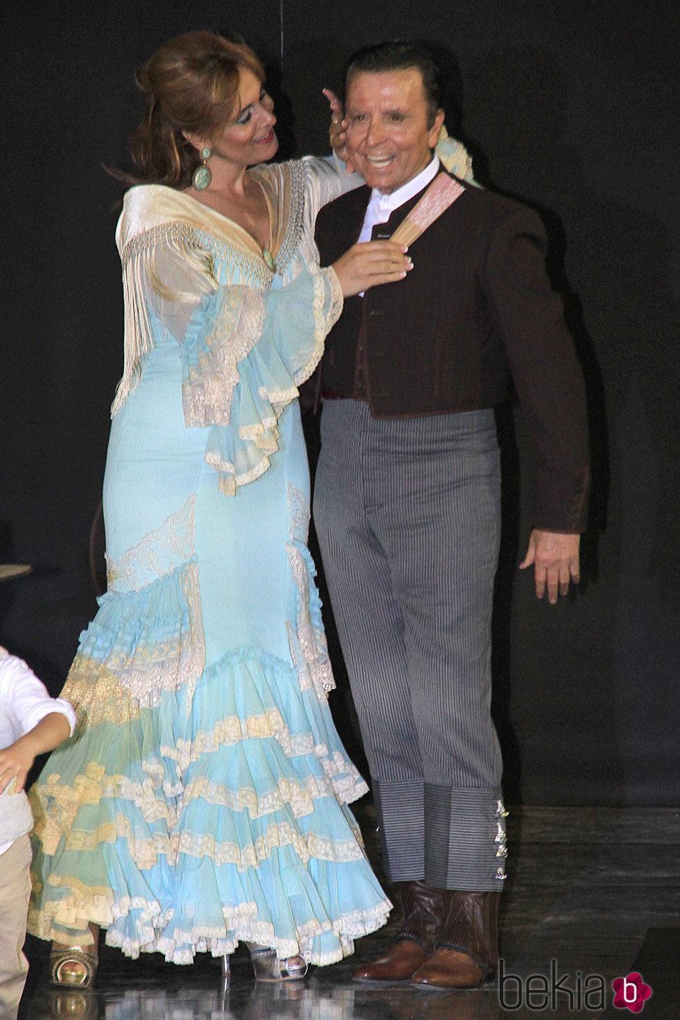 José Ortega Cano y Ana María Aldón en un desfile benéfico en el Puerto de Santa María