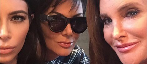 Kim Kardashian sube la primera foto junto a su madre Kris Jenner y Caitlyn Jenner