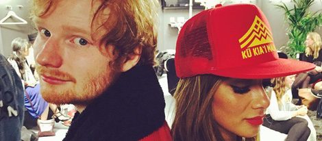 Ed Sheeran y Nicole Scherzinger, juntos en un evento