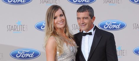 Antonio Banderas y Nicole Kimpel en la Gala Starlite 2015