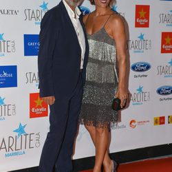 Imanol Arias e Irene Meritxell en la Gala Starlite 2015