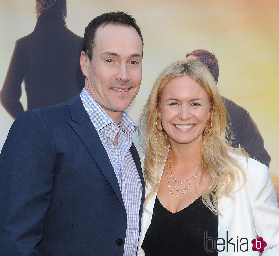 Chris Klein y su mujer Laina Rose Thyfault en Los Angeles