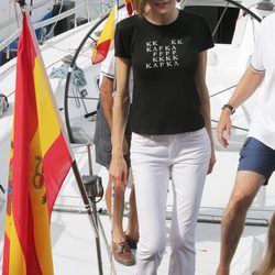 La Reina Letizia en el Aifos en el Náutico de Palma