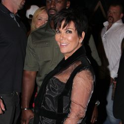 Kris Jenner en la fiesta de cumpleaños de Kylie