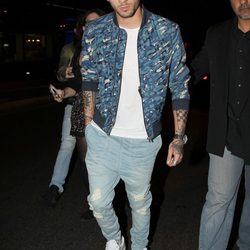 Zayn Malik en la fiesta de cumpleaños de Kylie Jenner