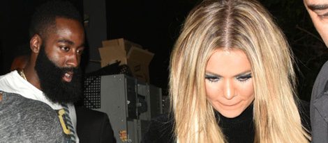 Khloe Kardashian en el cumpleaños de su hermana Kylie