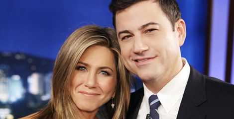 Jennifer Aniston y Jimmy Kimmel