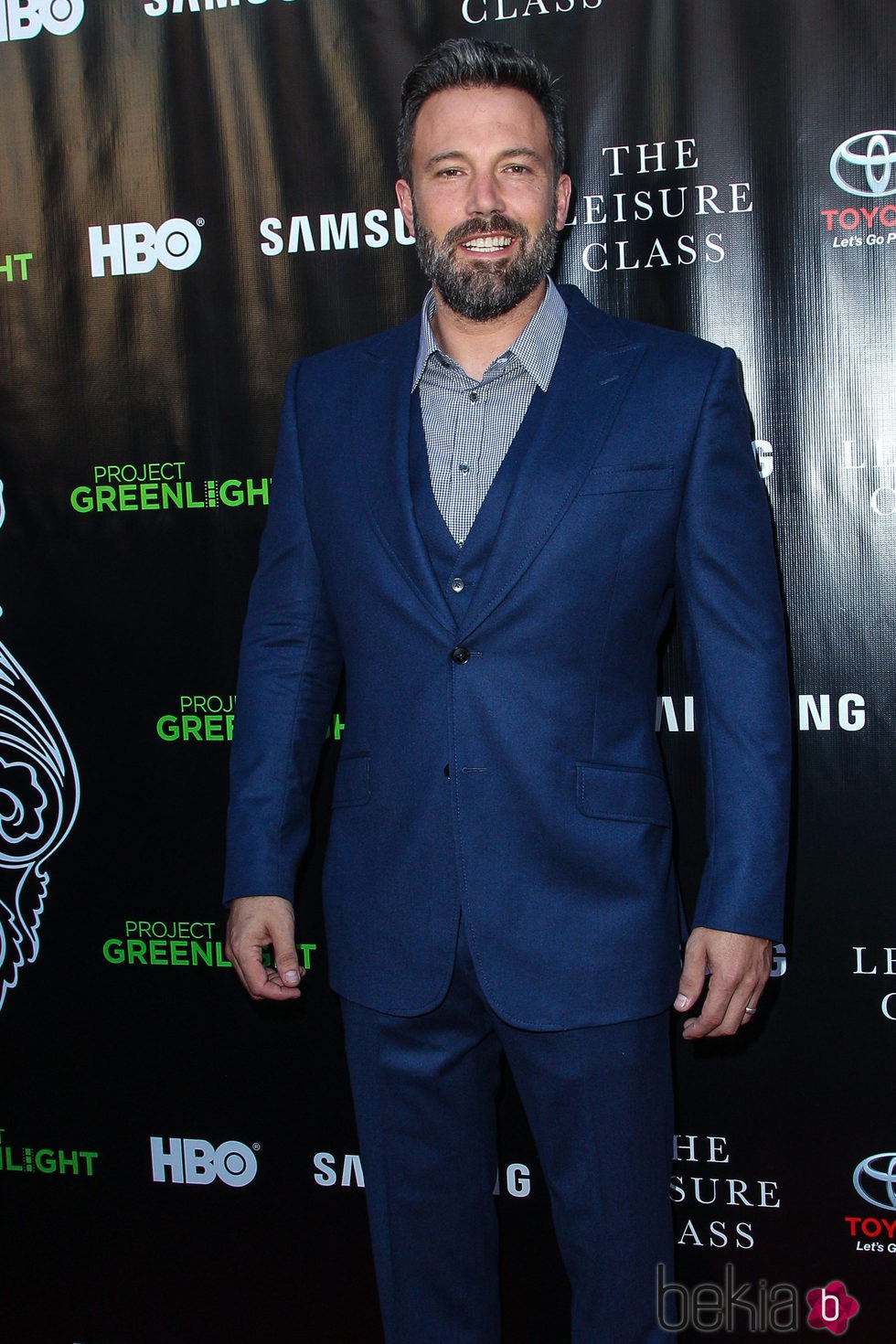 Ben Affleck feliz y sonriente en la premiere de ?Project Greenlight?