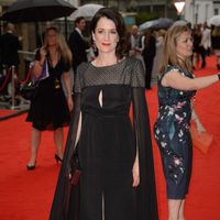 Raquel Cassidy en un homenaje a 'Downton Abbey' en Londres