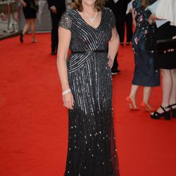 Phyllis Logan  en un homenaje a 'Downton Abbey' en Londres