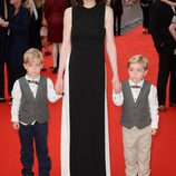 Michelle Dockery en un homenaje a 'Downton Abbey' en Londres