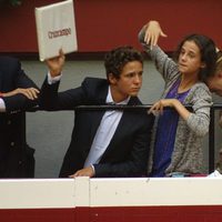 Froilán y Victoria Federica en una corrida de toros en San Sebastián