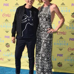 Ellen DeGeneres y Portia de Rossi en los Teen Choice Awards 2015