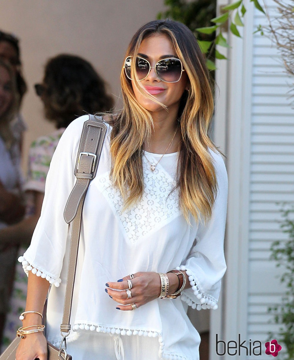 Nicole Scherzinger en el evento organizado por Jennifer Klein