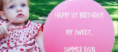 Christina Aguilera felicita a su hija Summer Rain