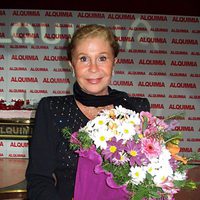 Lina Morgan recibiendo un homenaje en 2003