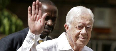 El expresidente de Estados Unidos Jimmy Carter