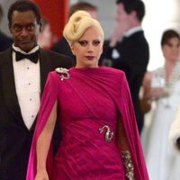 Lady Gaga caracterizada como Elizabeth en el rodaje de 'AHS: Hotel' en Los Angeles