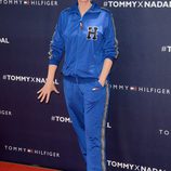 Jane Lynch en la presentación de Rafa Nadal como imagen de Tommy Hilfiger