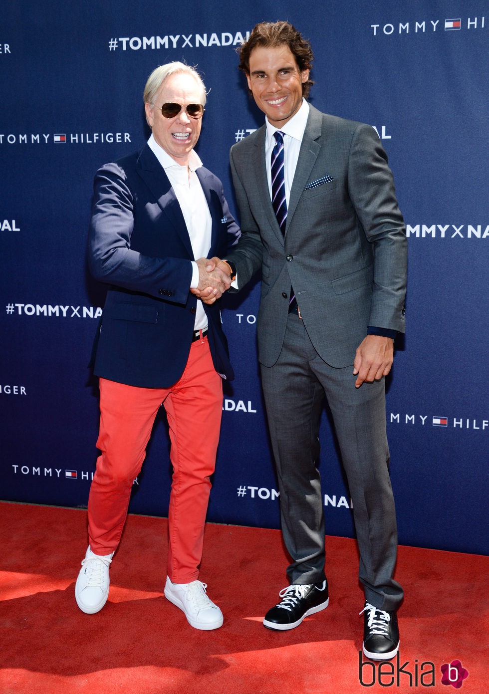 Tommy Hilfiger y Rafa Nadal presentan su colaboración durante un evento en Nueva York