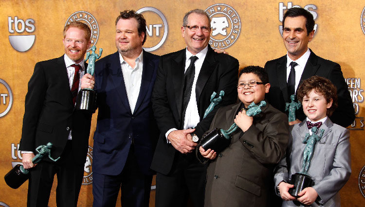 El elenco de 'Modern Family' en los Screen Actors Guild Awards 2011