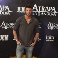 José Lamuño en el estreno de 'Atrapa la bandera' en Madrid