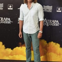 Alex Hafner en el estreno de 'Atrapa la bandera' en Madrid