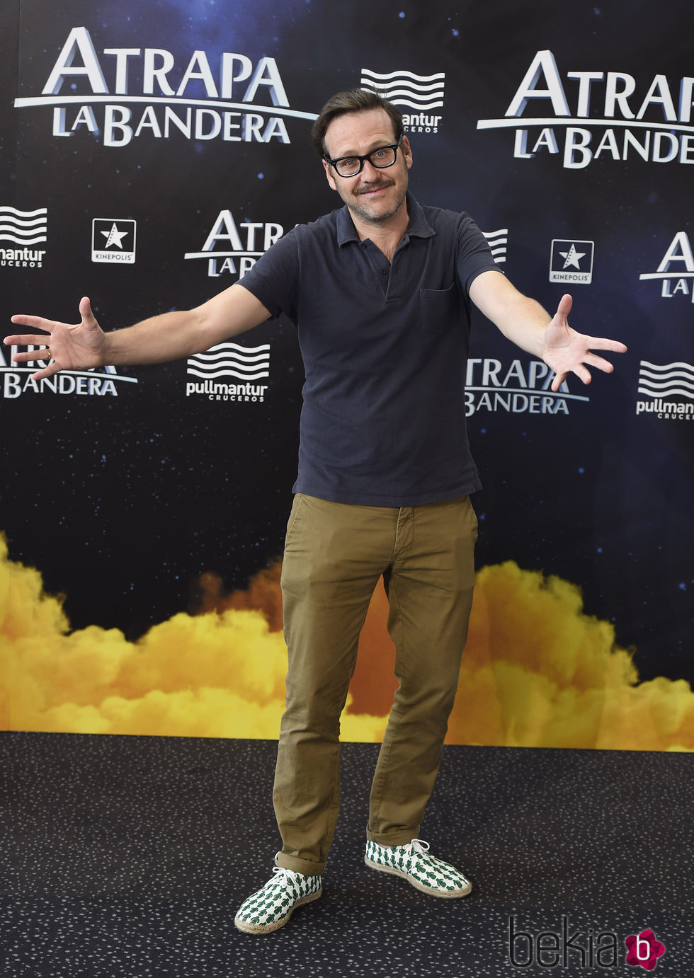 Joaquín Reyes en el estreno de 'Atrapa la bandera' en Madrid