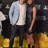 Dani Rovira y Michelle Jenner en el estreno de 'Atrapa la bandera' en Madrid