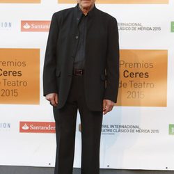 José Sacristán en la entrega de los Premios Ceres 2015