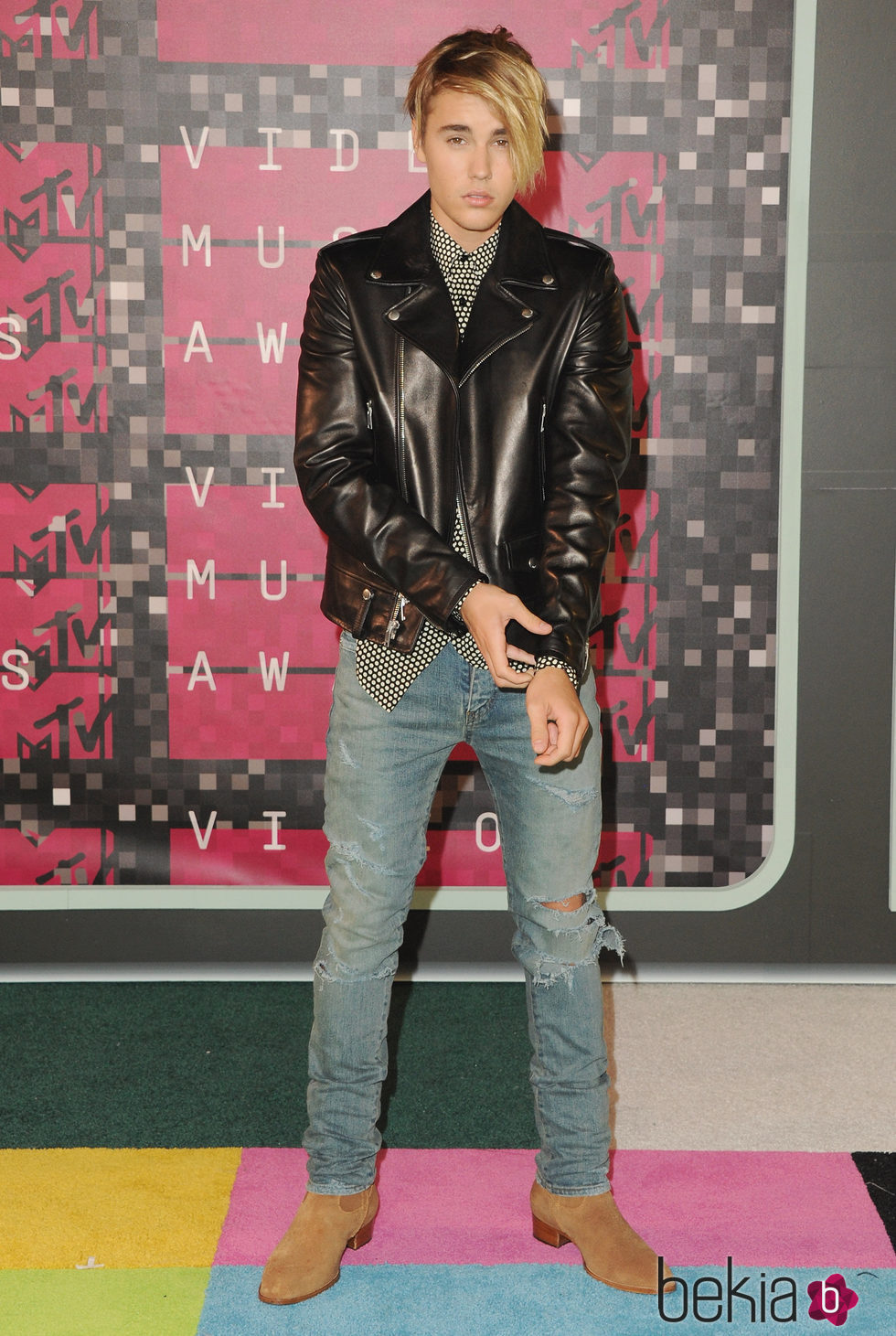 Justin Bieber en los Video Music Awards 2015